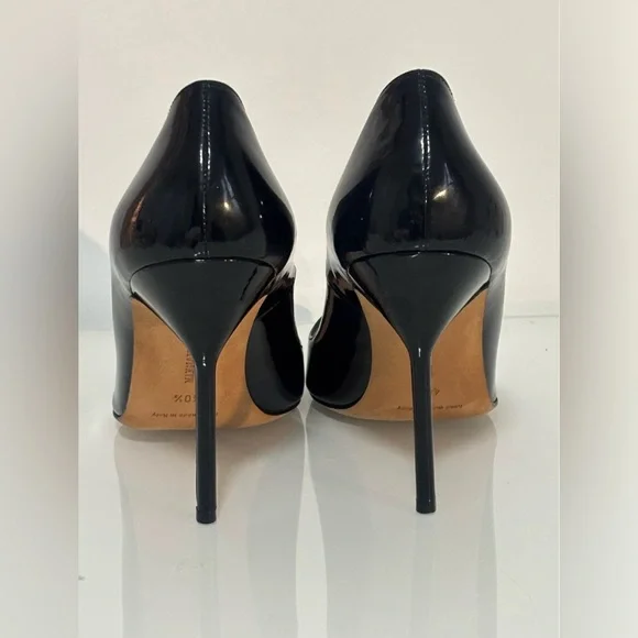 Manolo Blahnik BB Patent Black Pumps - EU 40.5 - Picture 3 of 5